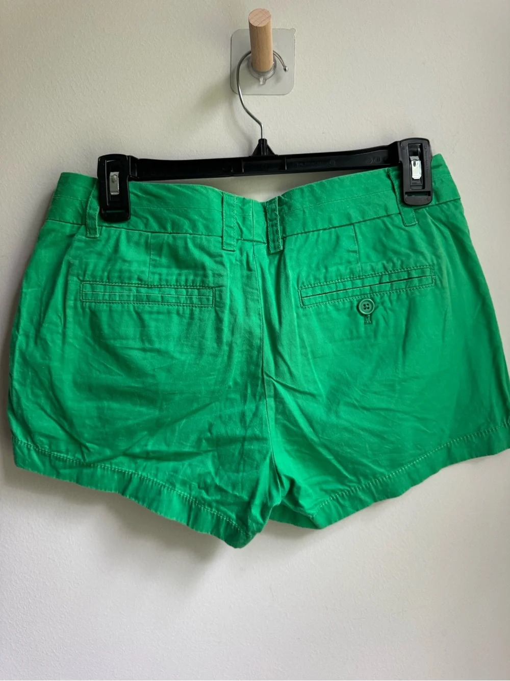 J. Crew Kelly Green Cotton Chino Hot Shorts Beach